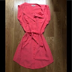 BB Dakota dress in coral